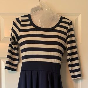 A-line nautical dress